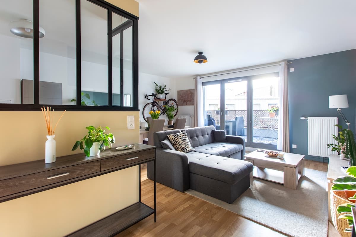 Pibi’s Flat - Appartement lumineux avec toit-terrasse, proche RER B Saint-Denis - Photo 2