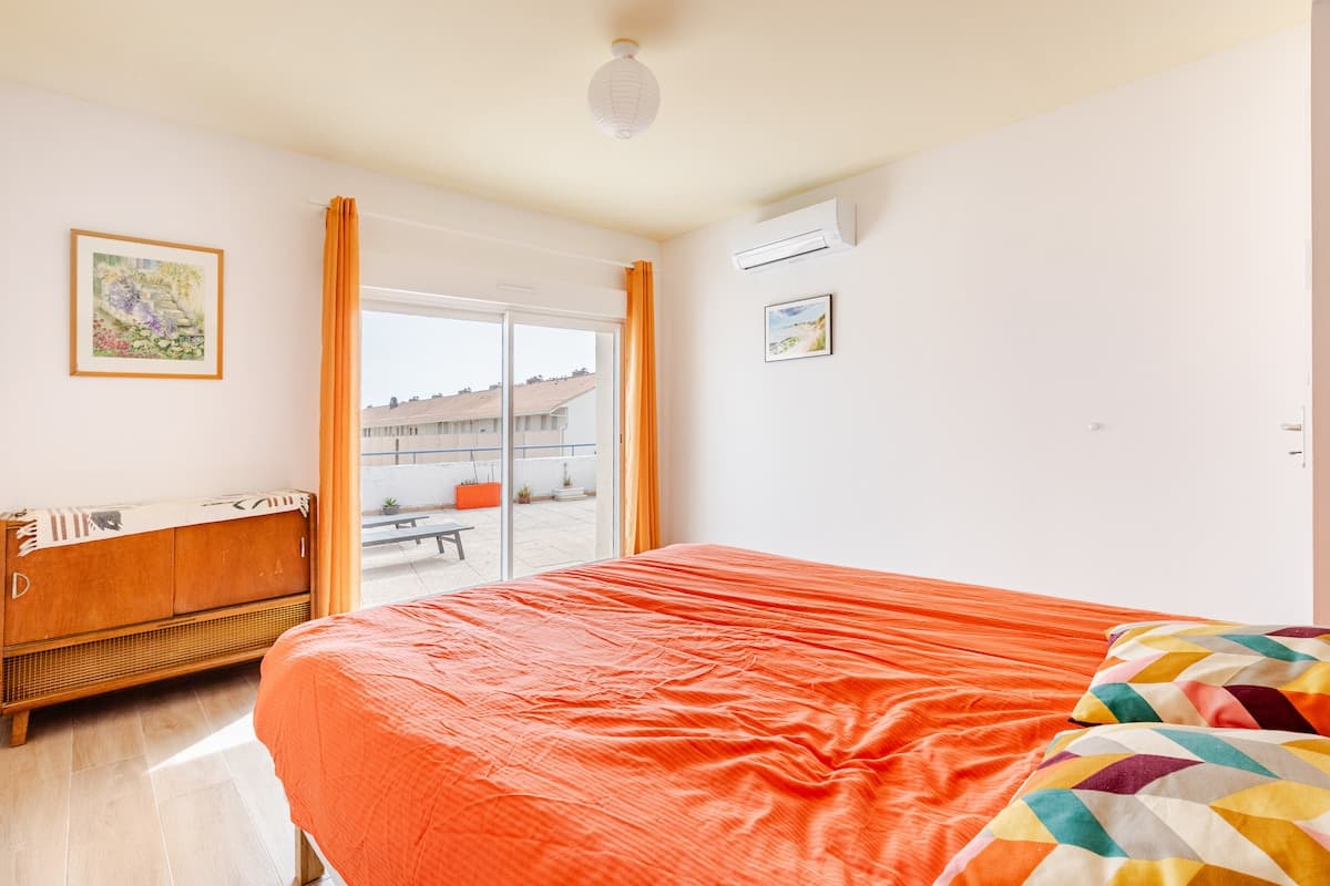 La terrasse de Mèze :duplex climatisé, grande terrasse vue étang, tout à pied ! - Photo 6