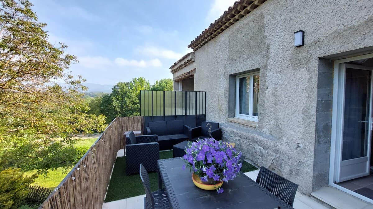 Appartement climatisé 4 pers, vue Luberon, piscine, La Tour-d'Aigues - Photo 28