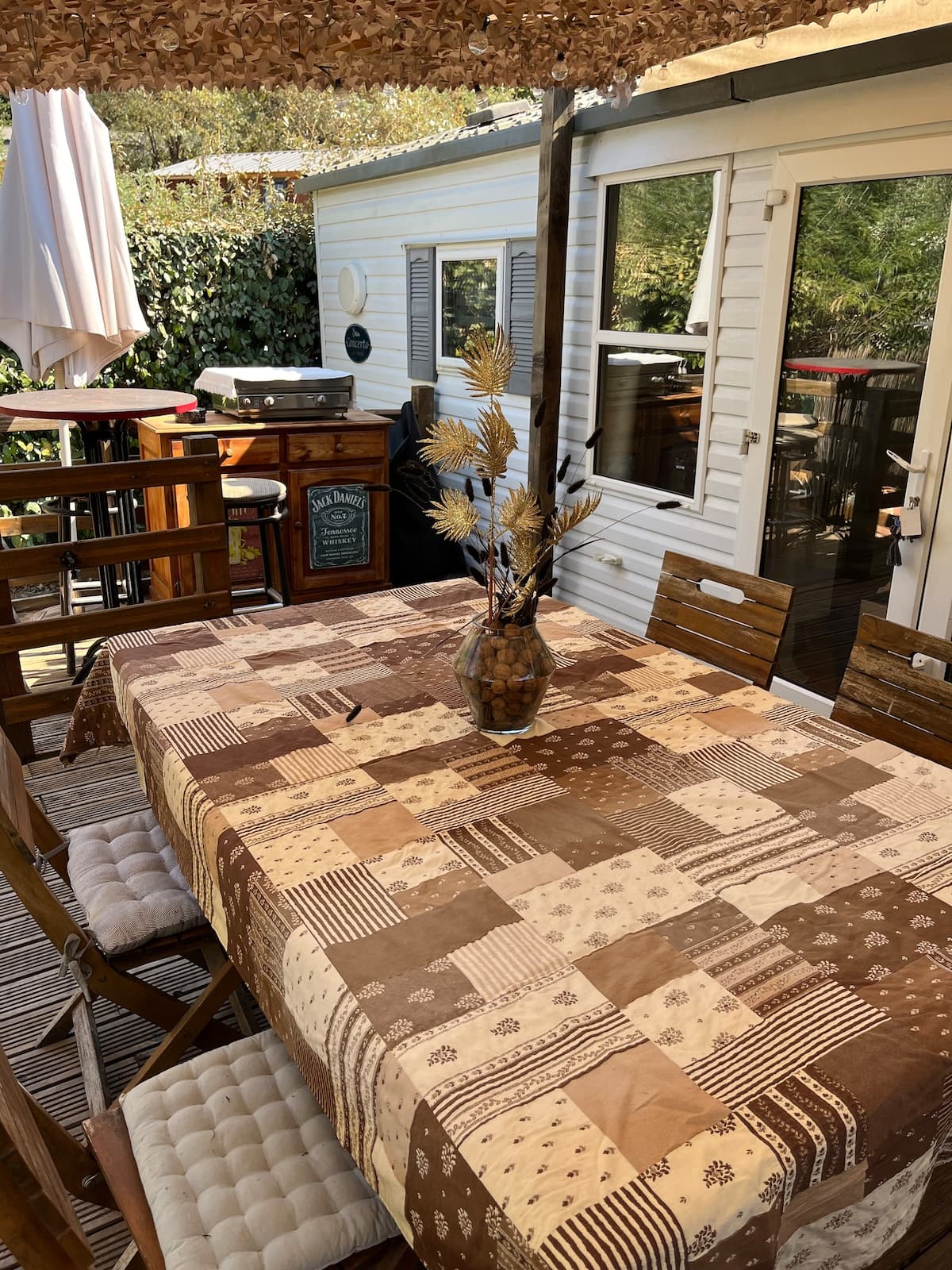 Mobil-home 4 pers. avec jardin et piscine à Gassin - Photo 16