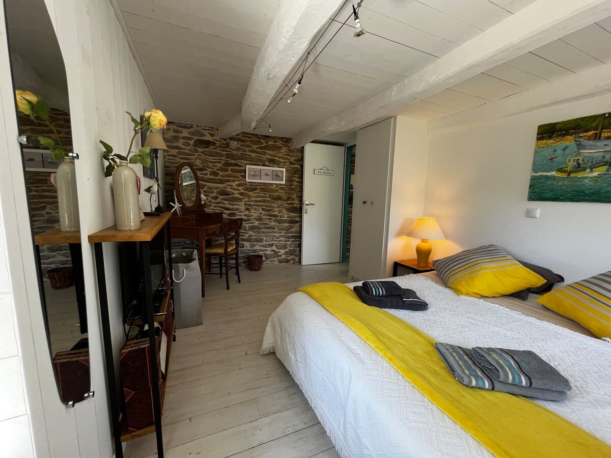 TYCHA-Belle maison ancienne, entièrement rénovée, plages à pied, WIFI THD - Photo 60