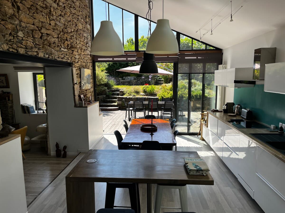 TYCHA-Belle maison ancienne, entièrement rénovée, plages à pied, WIFI THD - Photo 1