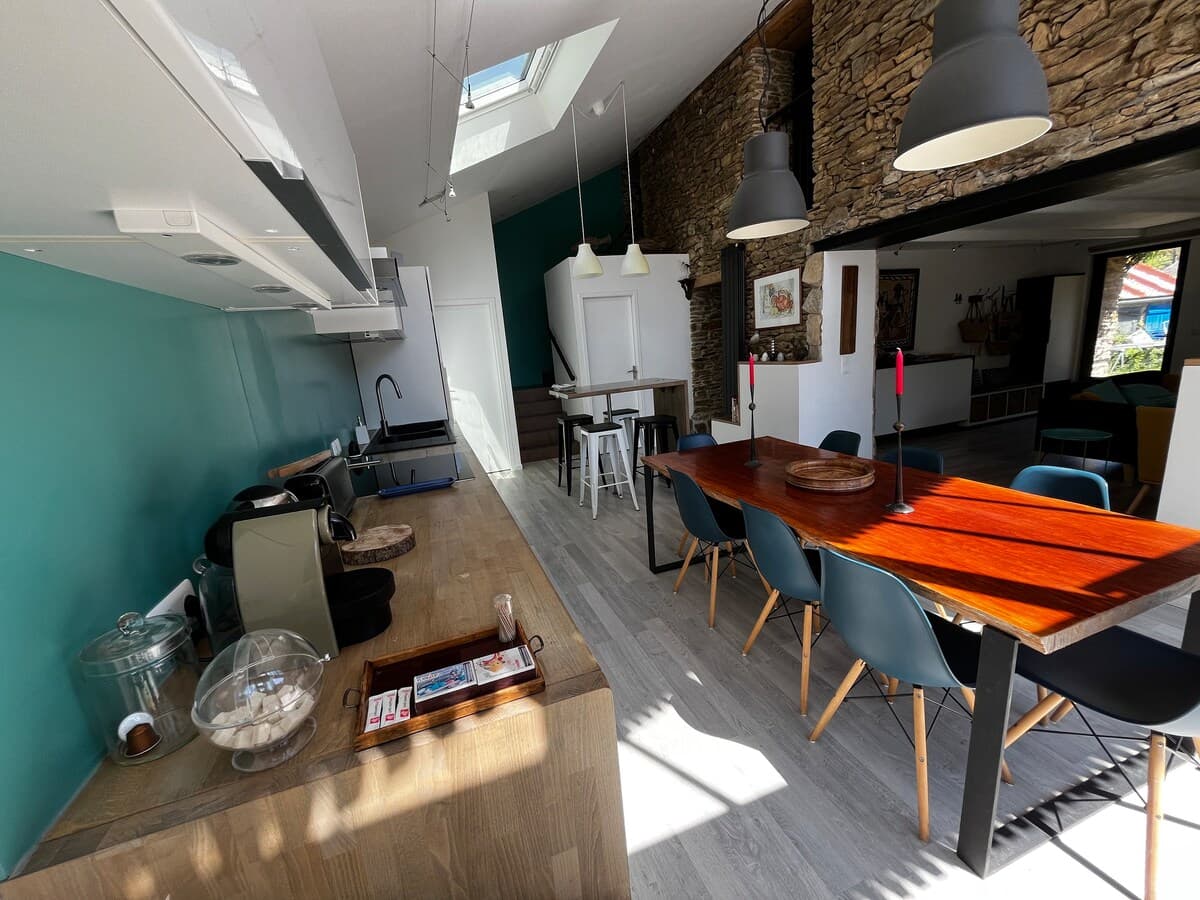 TYCHA-Belle maison ancienne, entièrement rénovée, plages à pied, WIFI THD - Photo 49