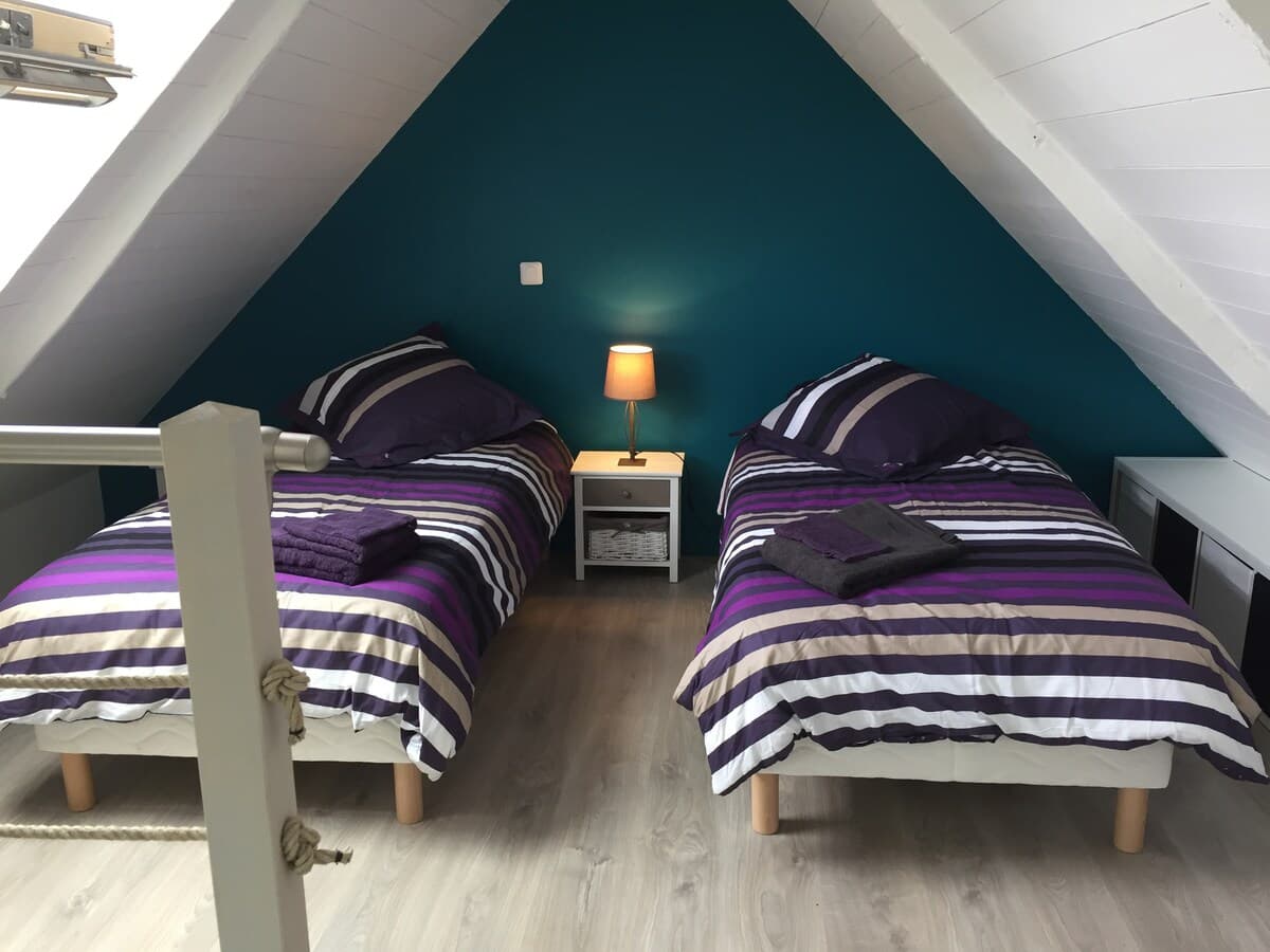 TYCHA-Belle maison ancienne, entièrement rénovée, plages à pied, WIFI THD - Photo 7