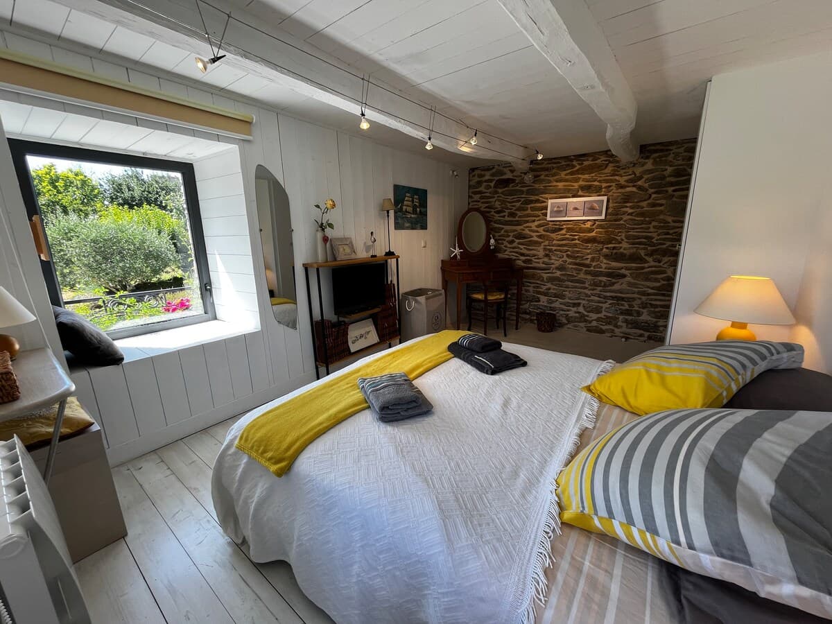 TYCHA-Belle maison ancienne, entièrement rénovée, plages à pied, WIFI THD - Photo 61