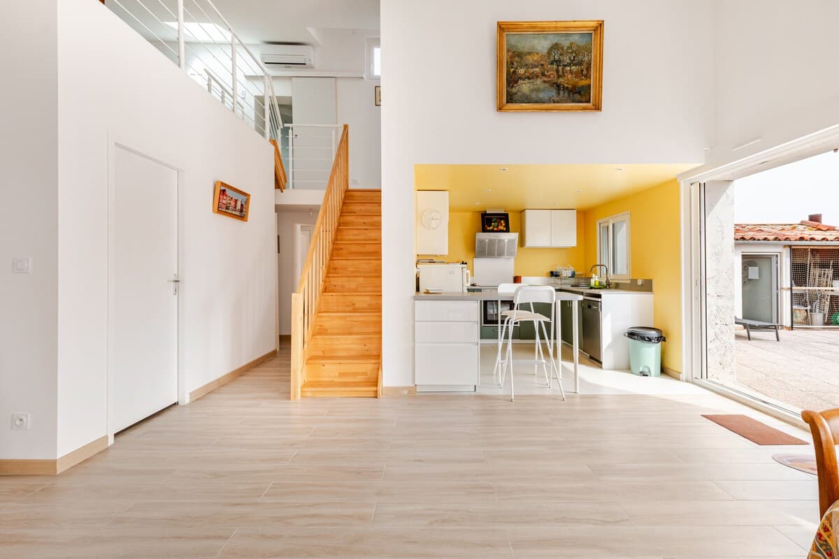 La terrasse de Mèze :duplex climatisé, grande terrasse vue étang, tout à pied ! - Photo 5