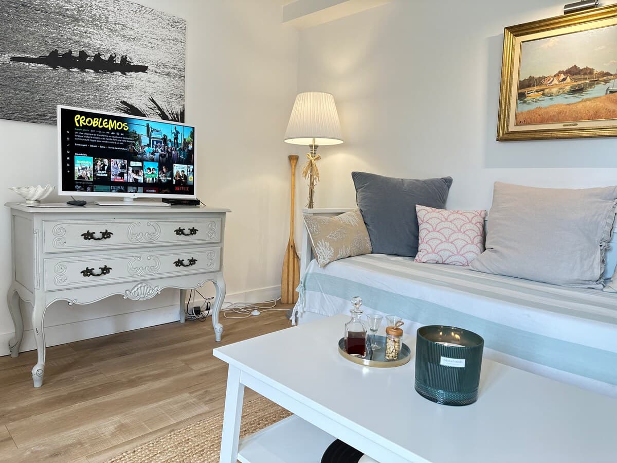 Villa Prat Bras, appartement cocooning face plage, GR34 Le Pouldu - Photo 45