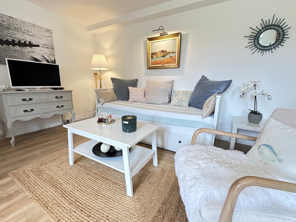 Villa Prat Bras, appartement cocooning face plage, GR34 Le Pouldu - Photo 44