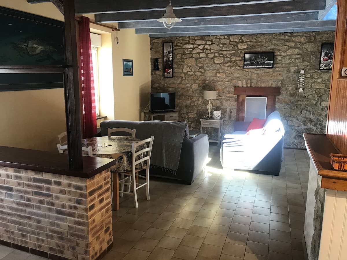 E-Tal ar Mor, maison de pêcheur avec jardin clos à Étel - Photo 8