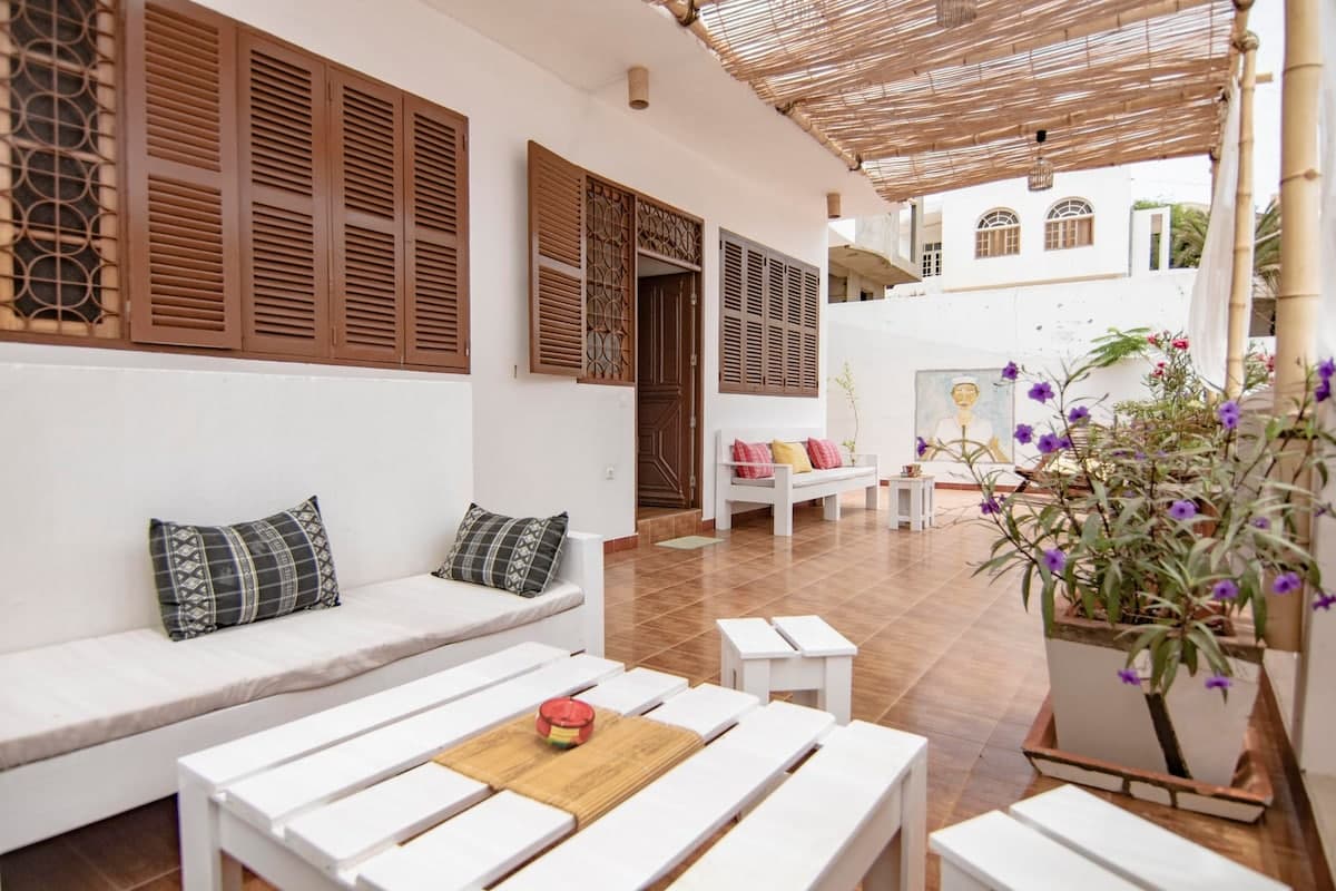 Casa Laginha, maison familiale à 200 m de la plage, Mindelo - Photo 1