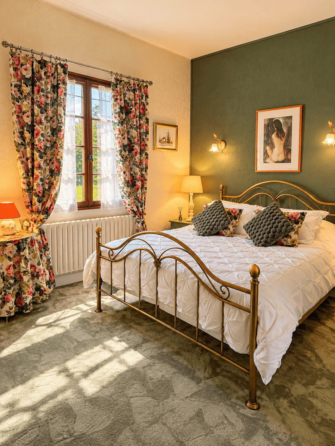 Chambre Le Jardin des Fleurs, Domaine la Pommeraie à Pontorson - Photo 1