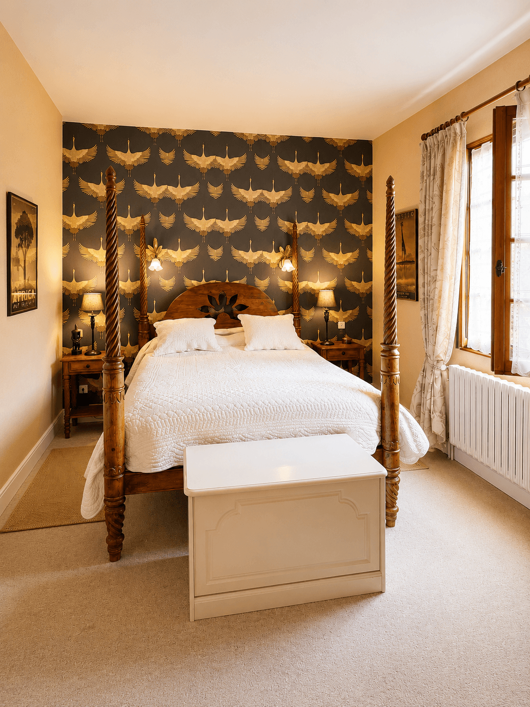 Chambre d’hôte La pommeraie « Chambre Safari - Photo 10