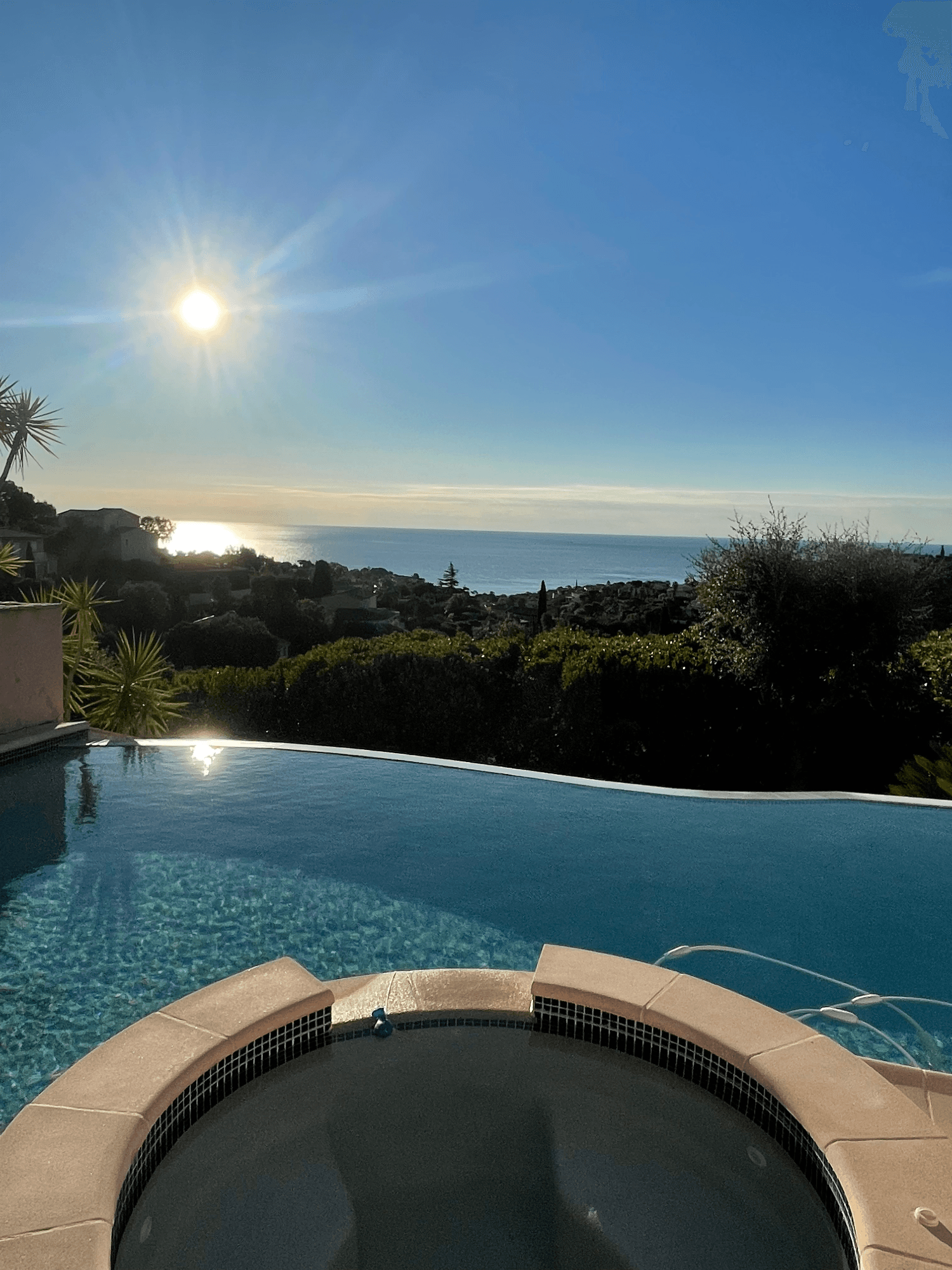 Villa des Anges, piscine chauffée et vue mer à Roquebrune - Photo 2