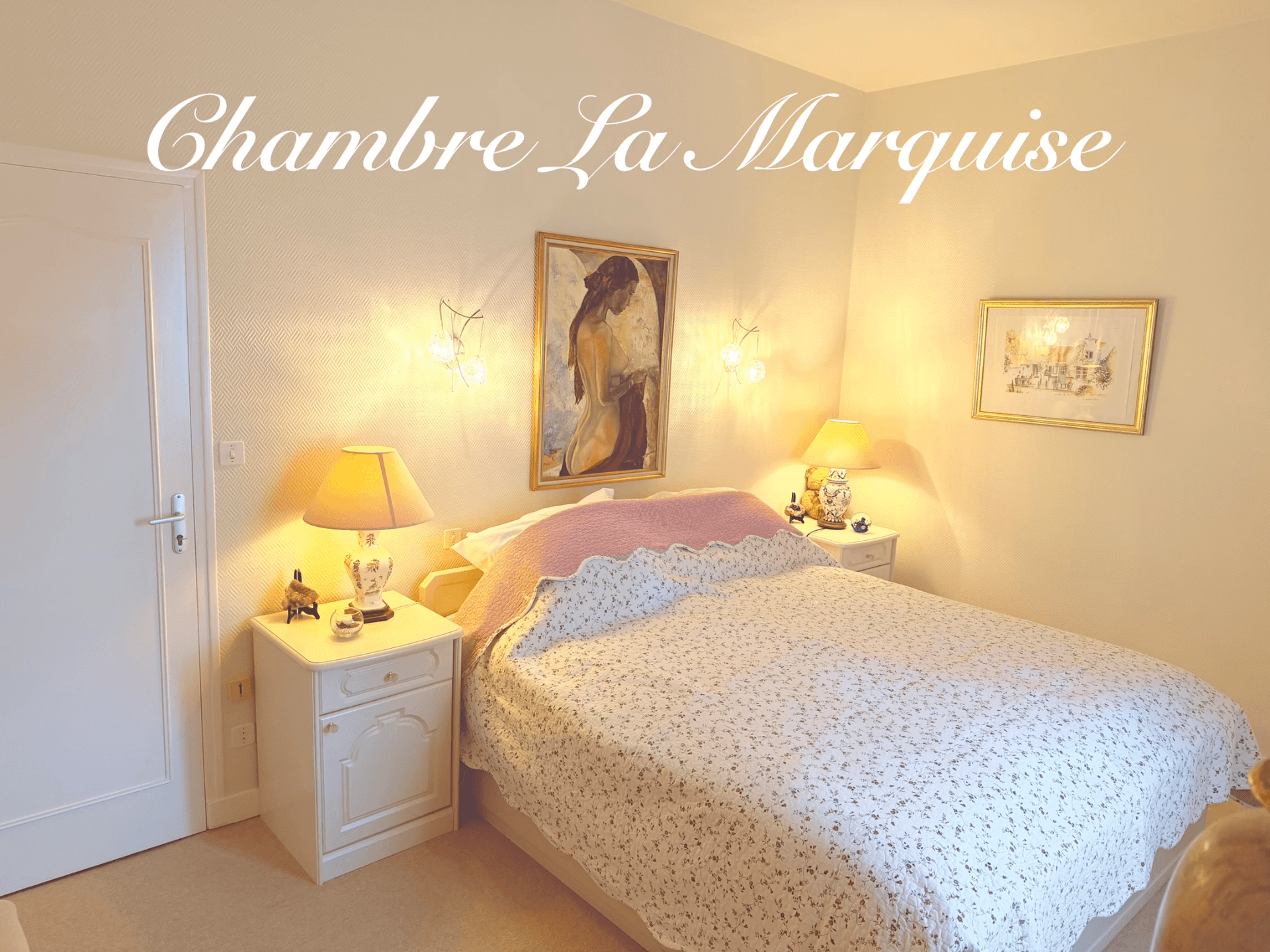 Chambre La Marquise, La Pommeraie, près du Mont-Saint-Michel - Photo 2