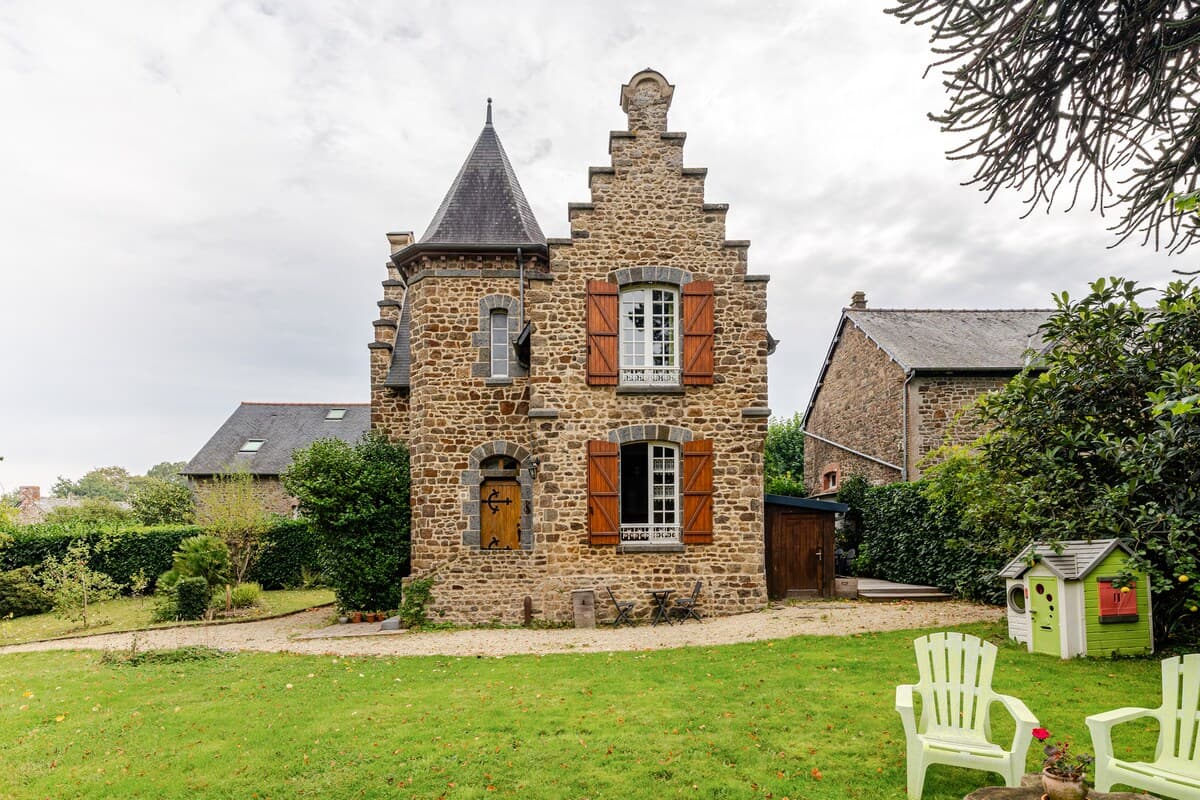 Villa La Côte du Chat, manoir breton à Hédé-Bazouges - Photo 5