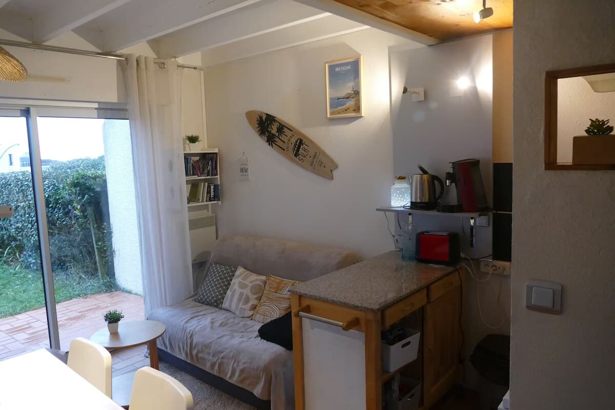 Maison 42m2 avec piscine, à 150m de la plage au Pouldu - Photo 2