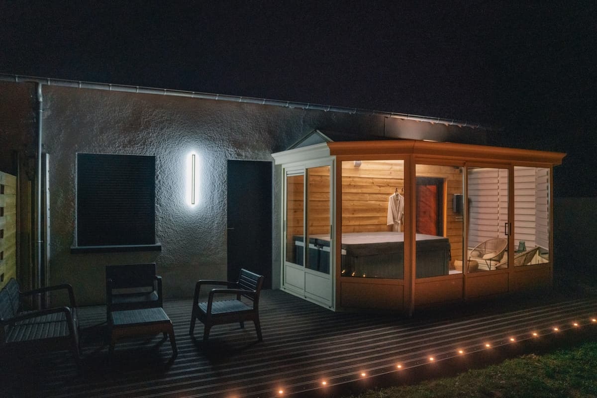Suite Joséphine, jacuzzi et sauna privatifs à Guipry-Messac - Photo 7