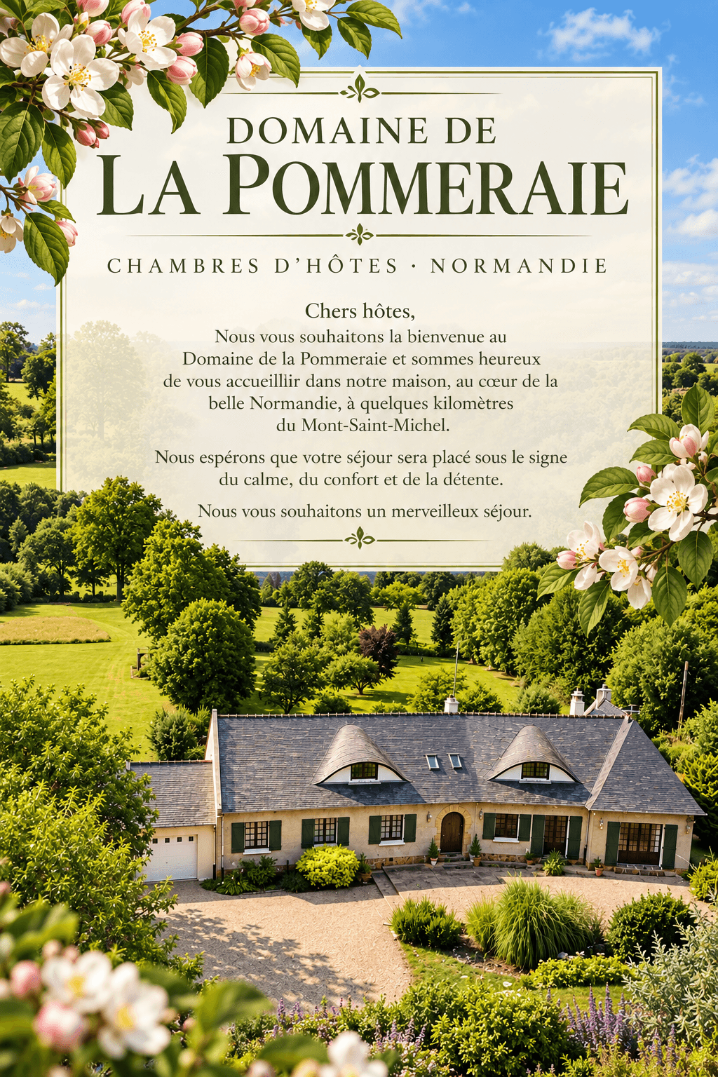 Chambre d’hôte La pommeraie « Chambre Safari - Photo 2