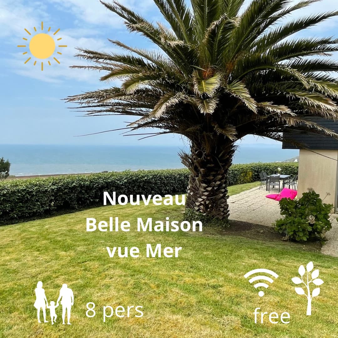 Maison vue mer face océan à Kervel, Plonévez-Porzay - Photo 1